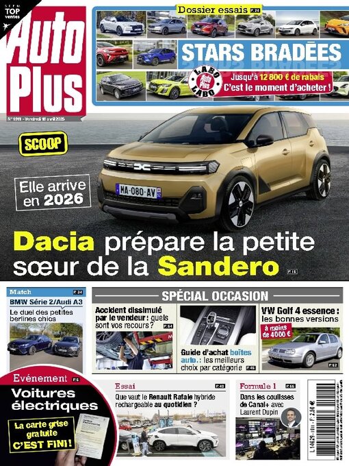 Title details for Auto Plus France by Editions Mondadori Axel Springer (EMAS) - Available